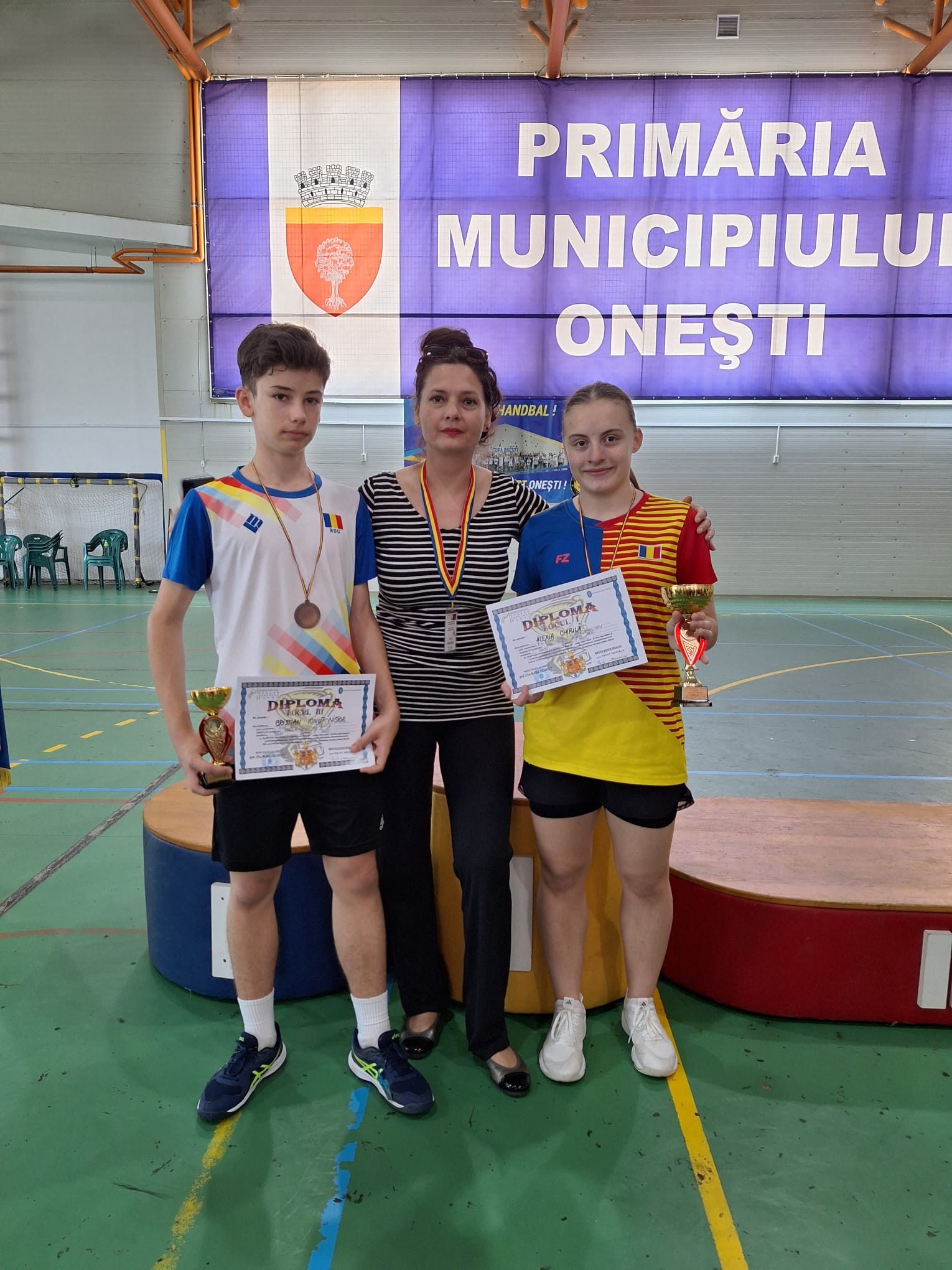 Două medalii la Olimpiada Naţională a Sportului Şcolar