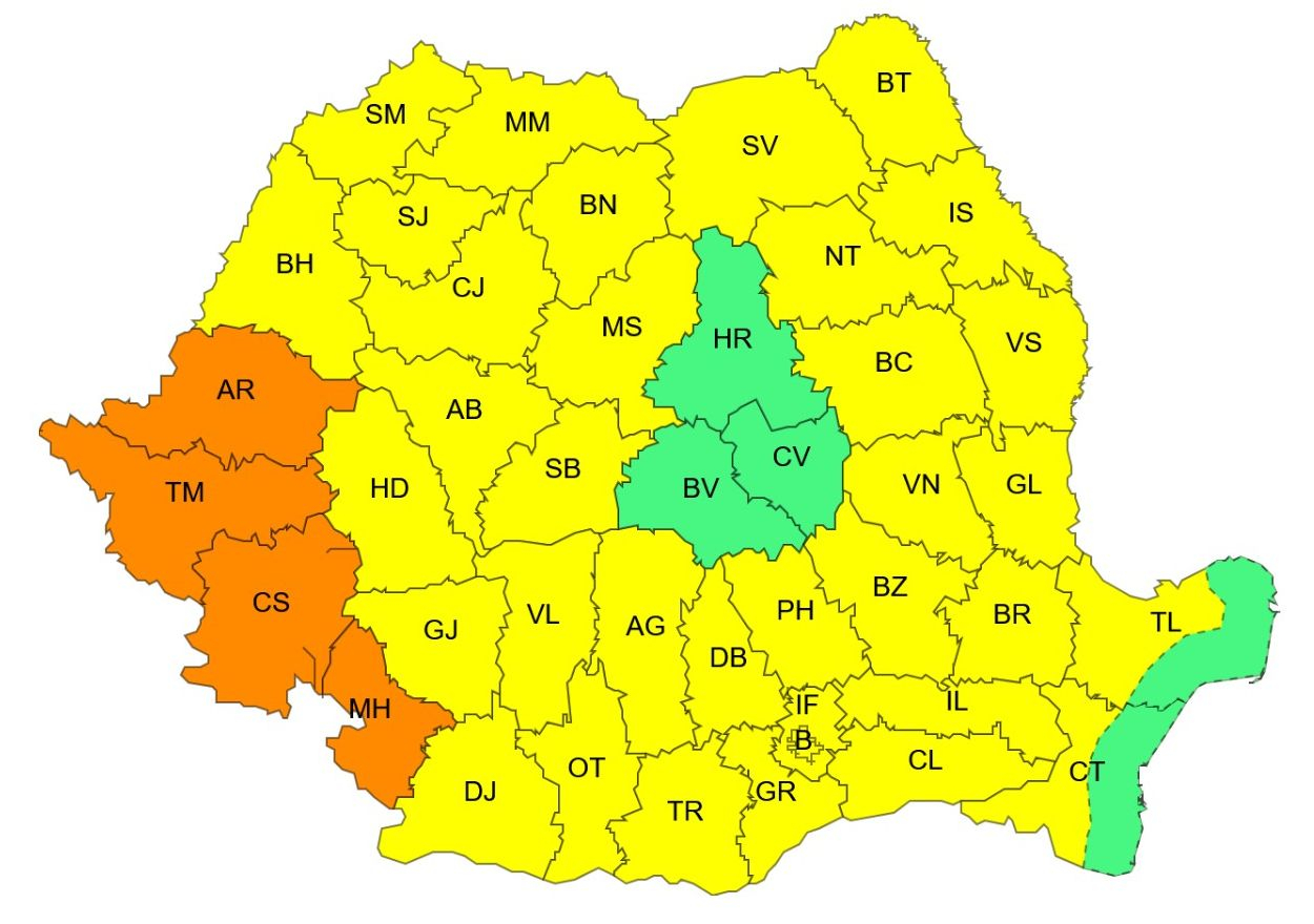 Galațiul, sub Cod galben de caniculă... în septembrie