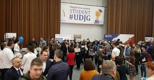 Târgul educational Student UDJG, la Focşani