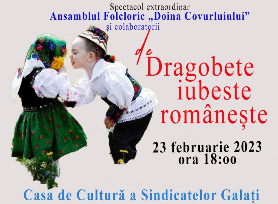 Spectacol cu tradiții și obiceiuri de Dragobete