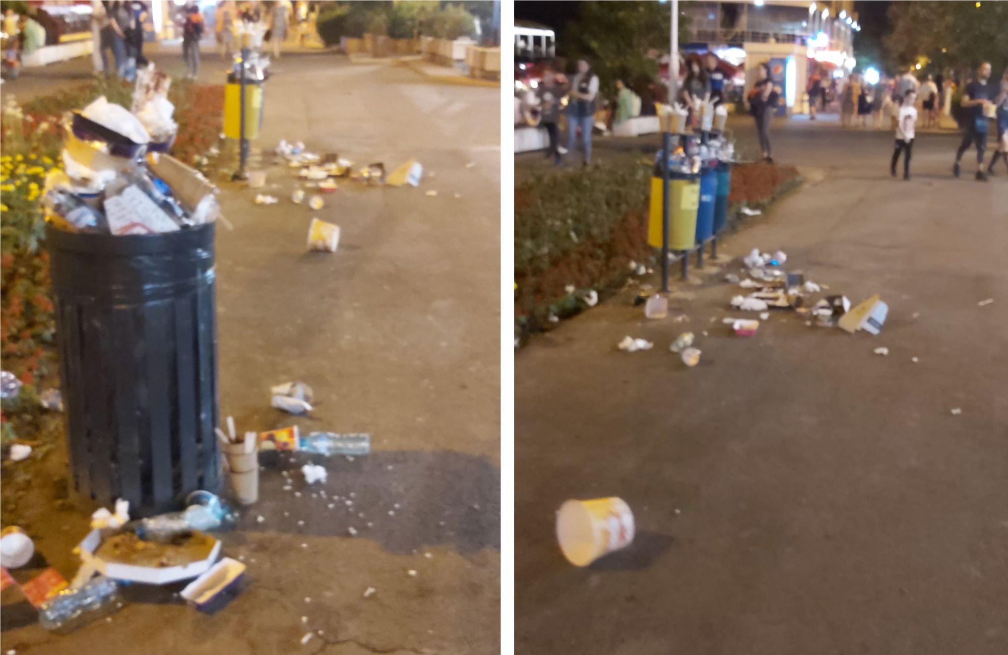 Gunoaiele se dau în spectacol pe Faleză