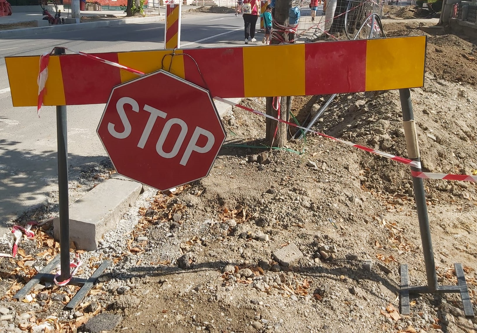 Lucrări în regim de urgență pe strada Gării