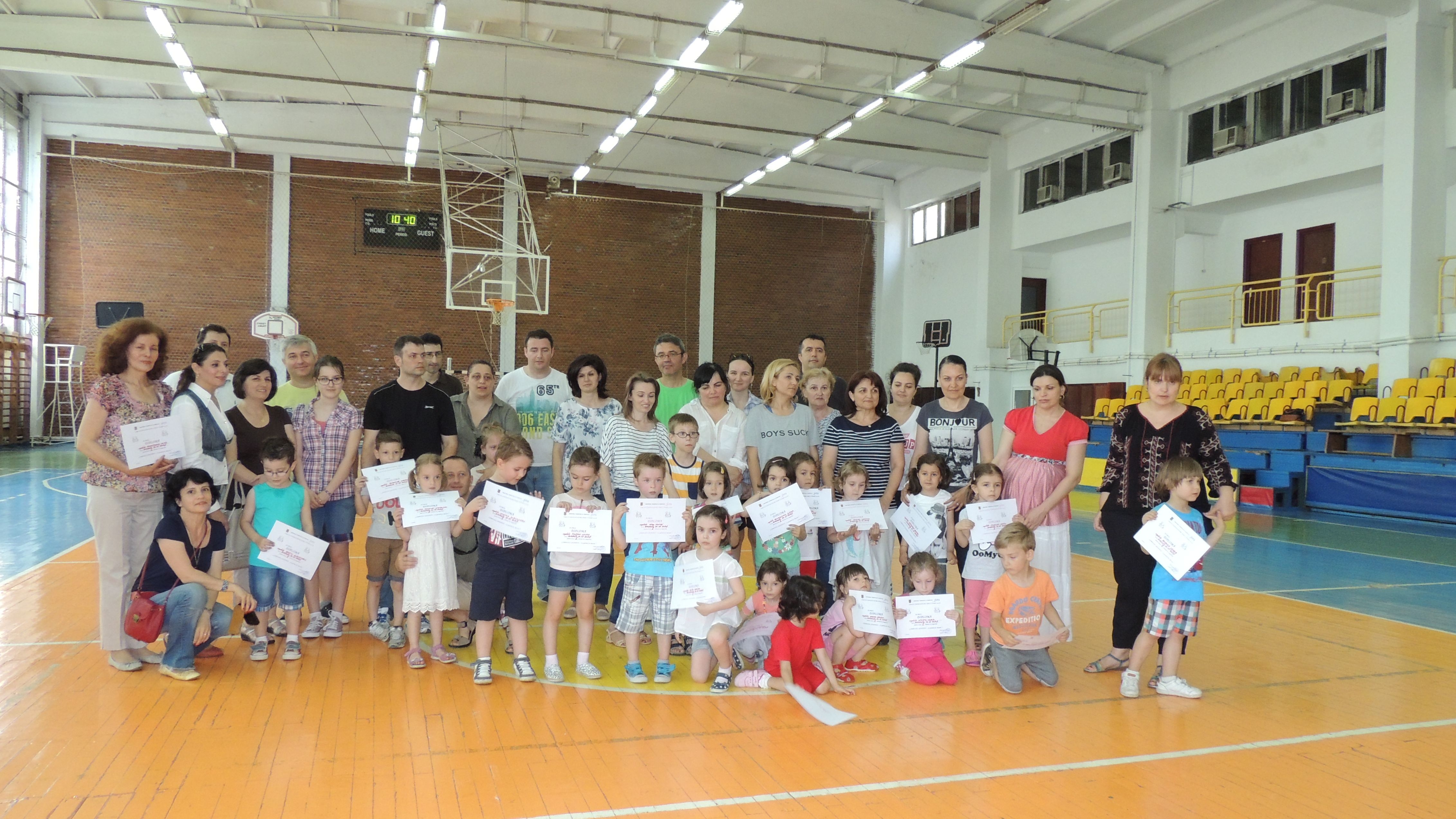 Părinţi şi copii, în campionatul sănătăţii