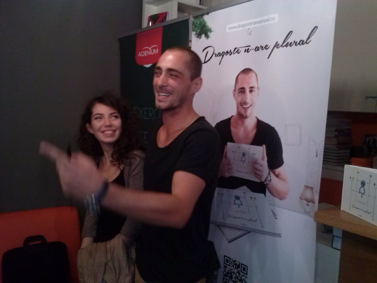 Gălăţeanul Vladimir Drăghia şi-a lansat cartea la Librăria „Humanitas”