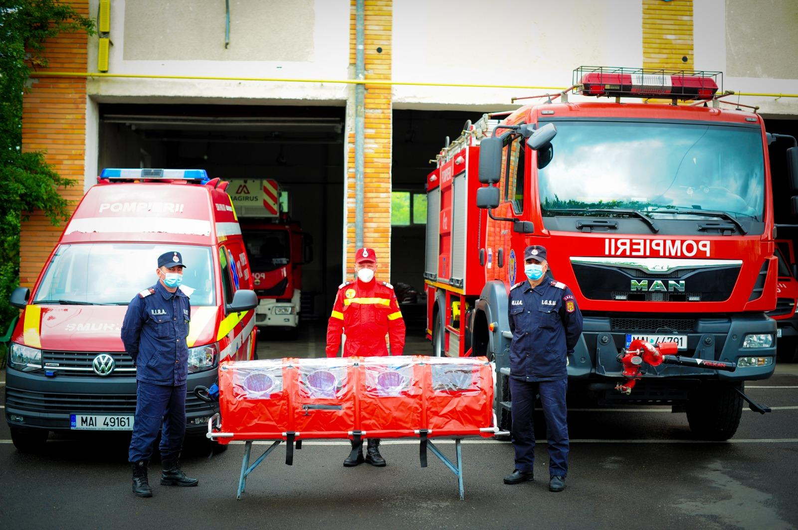 Izoletă pentru ISU și tunel dezinfectant pentru UPU