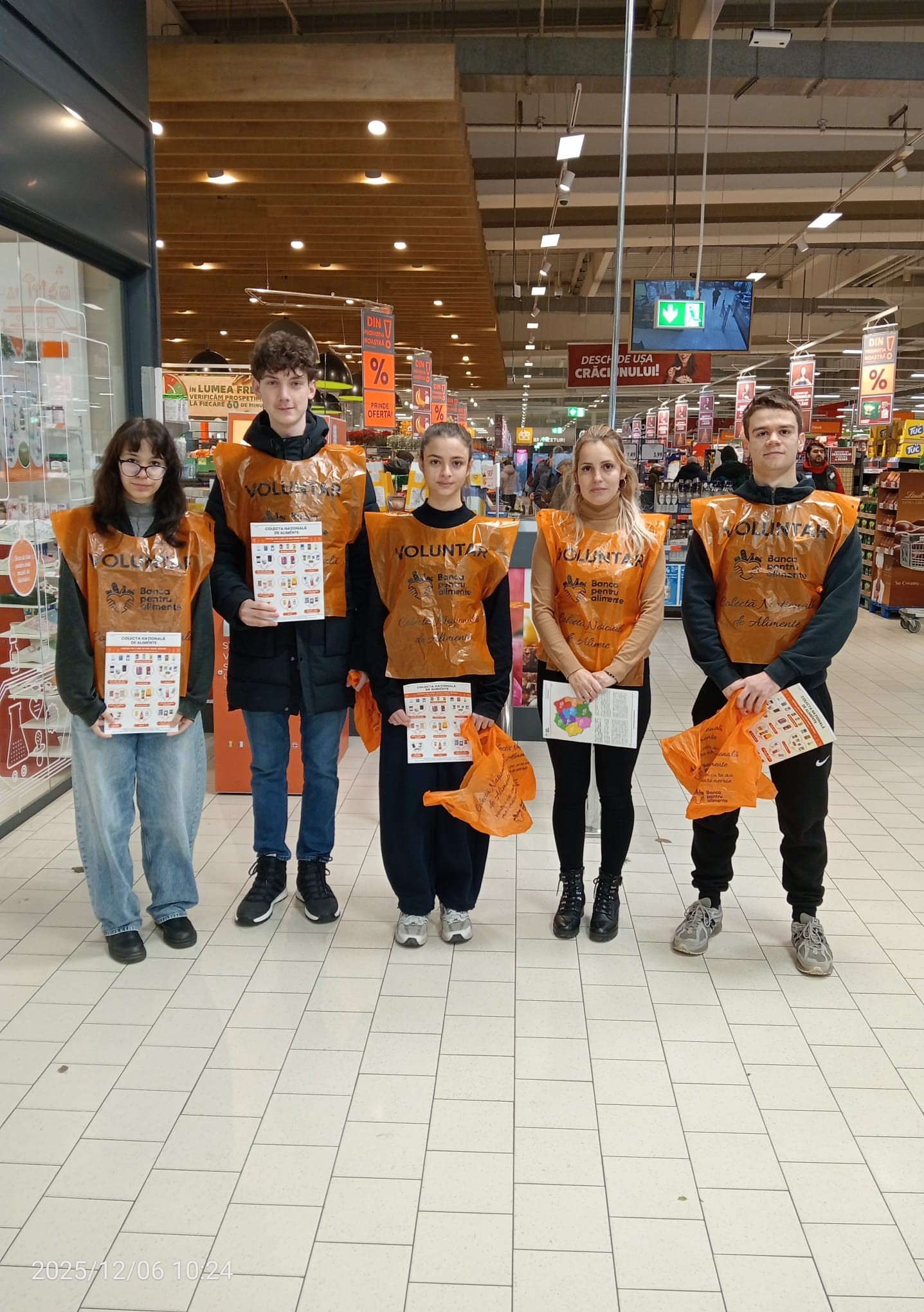 Se caută voluntari pentru marea strângere de alimente din Galați