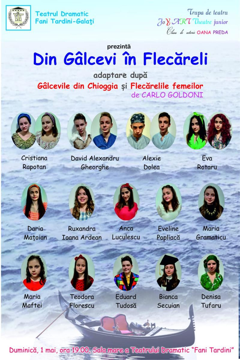 Copii talentaţi şi premiaţi vă aşteaptă la teatru