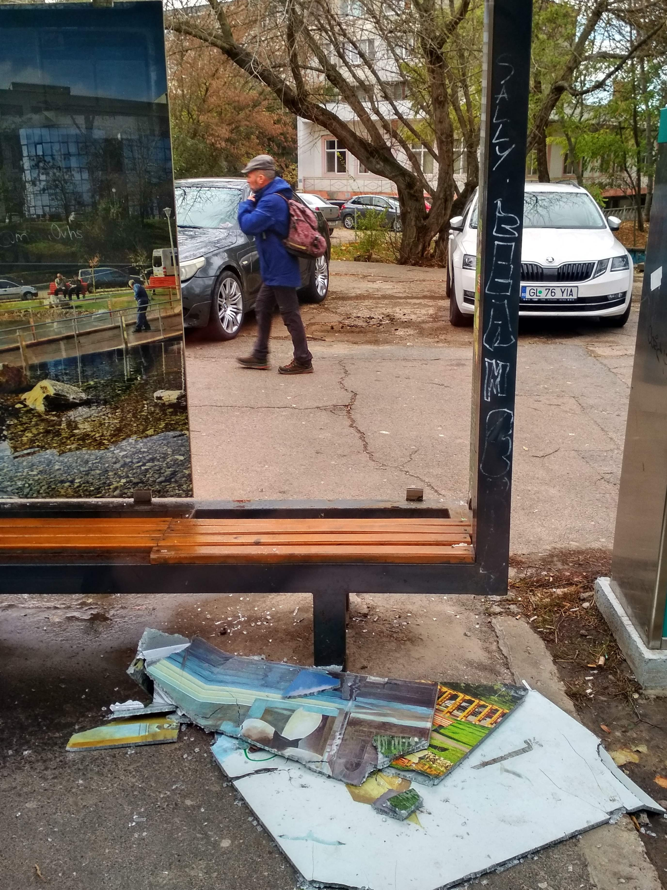 (Încă) un refugiu vandalizat