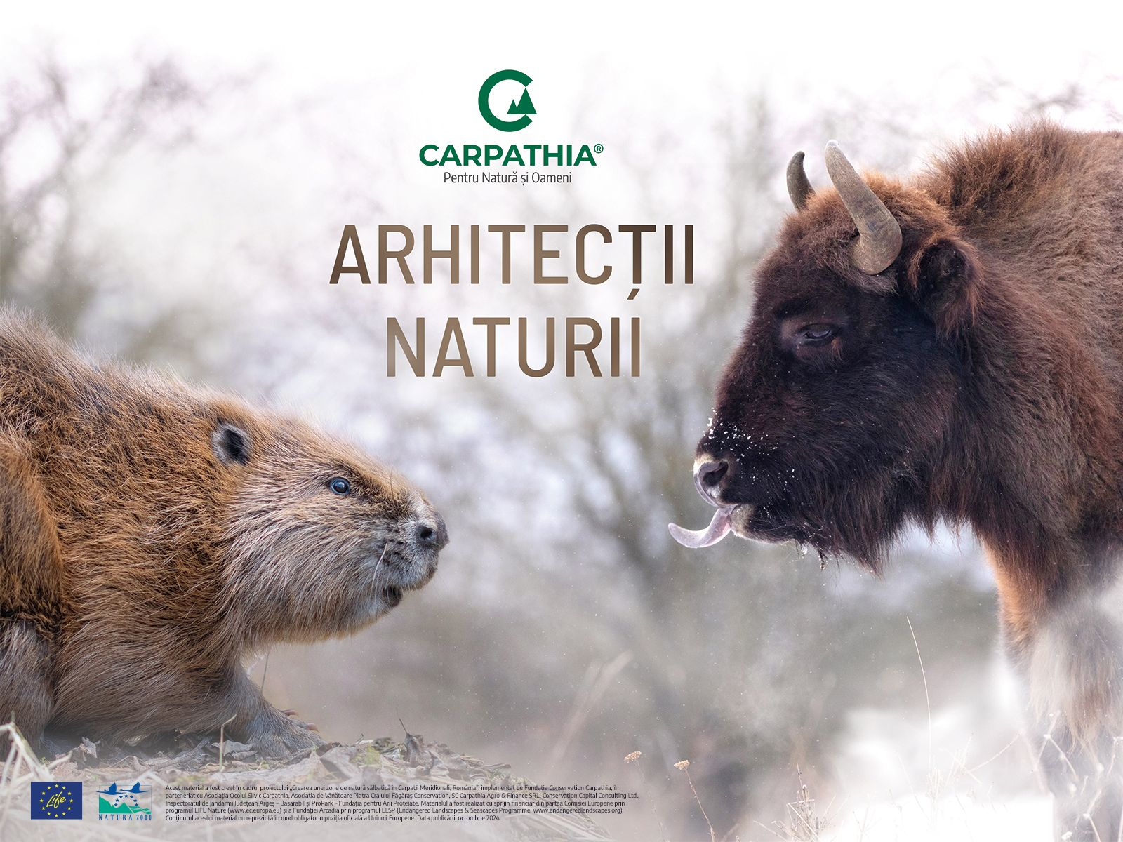 „Arhitecții naturii”, în premieră la TVR 1