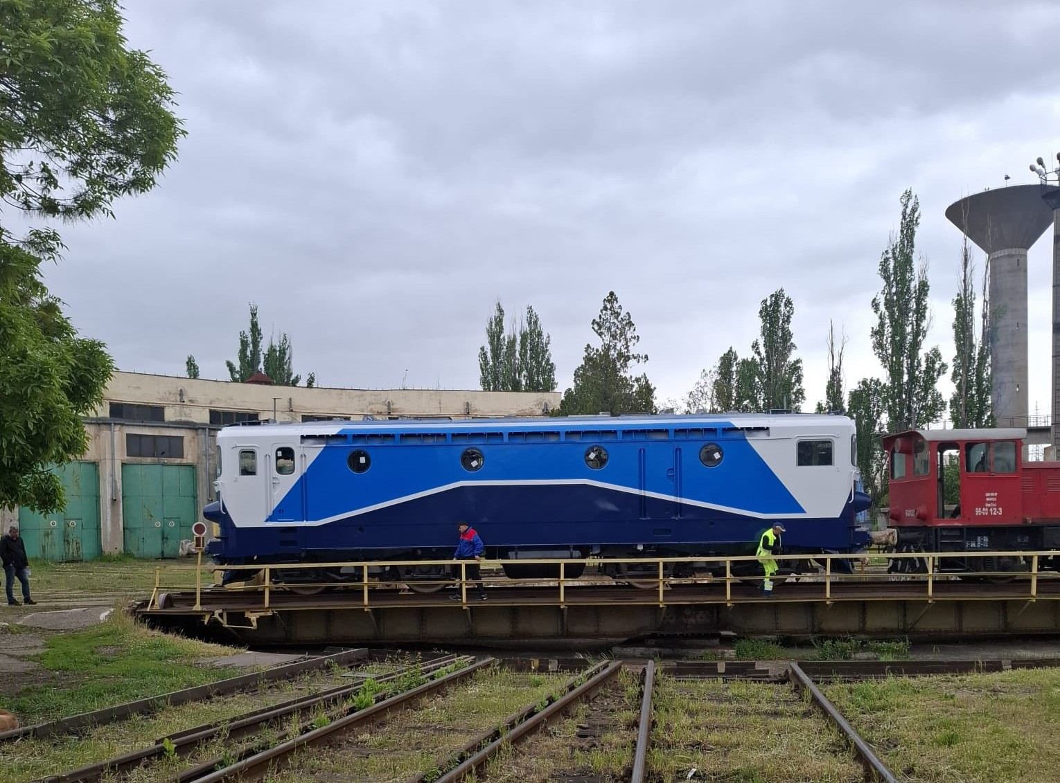 Două locomotive, modernizate prin PNRR la Galați