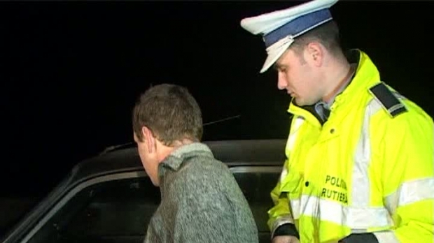 Alcoolemie uriaşă depistată la un tânăr care conducea fără permis o maşină neînmatriculată!