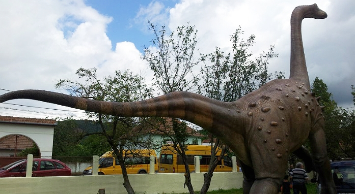 Pe când DN 26 era plin de dinozauri