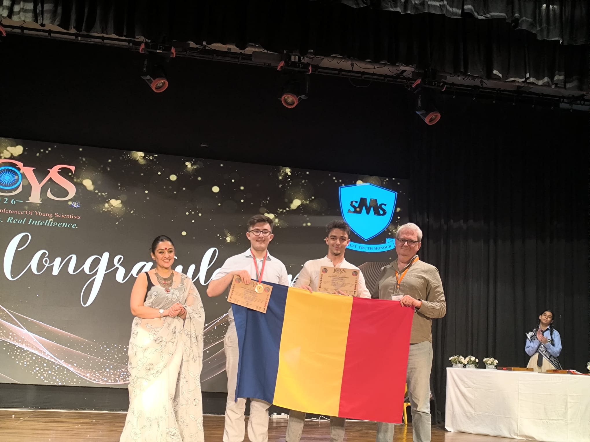 Rezultat de prestigiu pentru învățământul gălățean în India