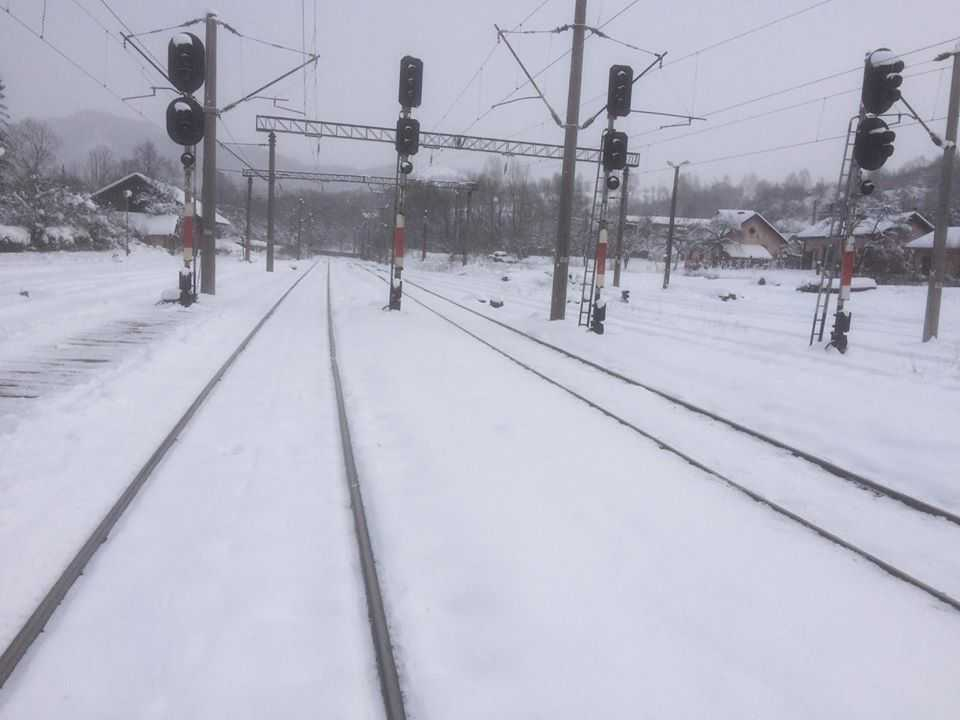 CFR a activat comandamentele de iarnă în regionalele București, Constanța și Galați