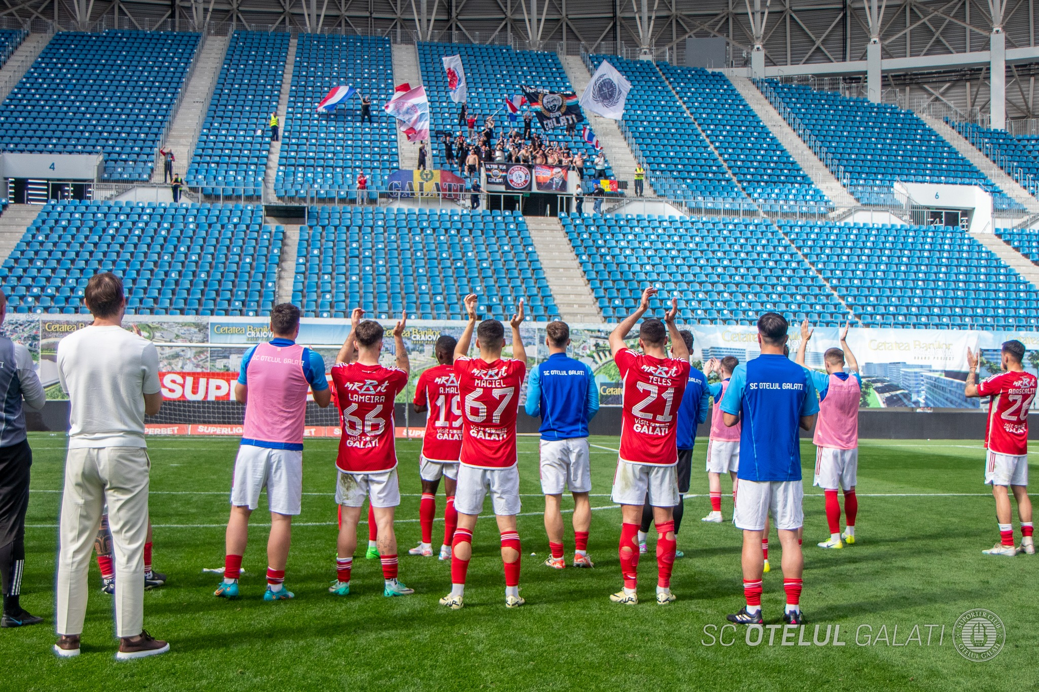 Oţelul, la distanță confortabilă de locurile retrogradabile