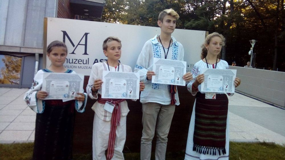 Dumbrava Sibiului. Premianţi la Olimpiada Naţională de Meşteşuguri