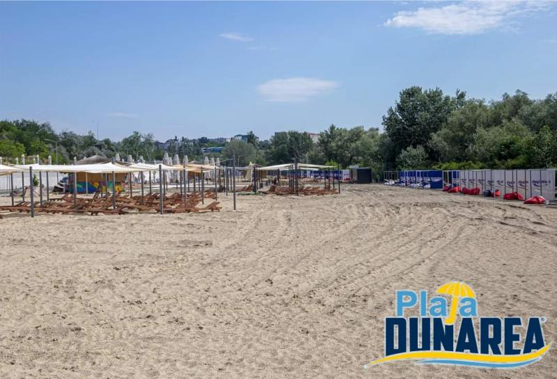 S-a redeschis Plaja „Dunărea”. Primii clienţi din noul sezon estival
