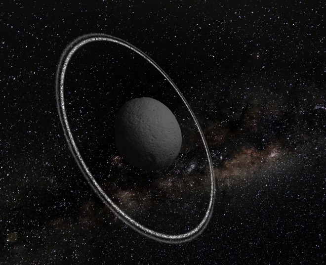Astronomii au descoperit primul asteroid cu inele