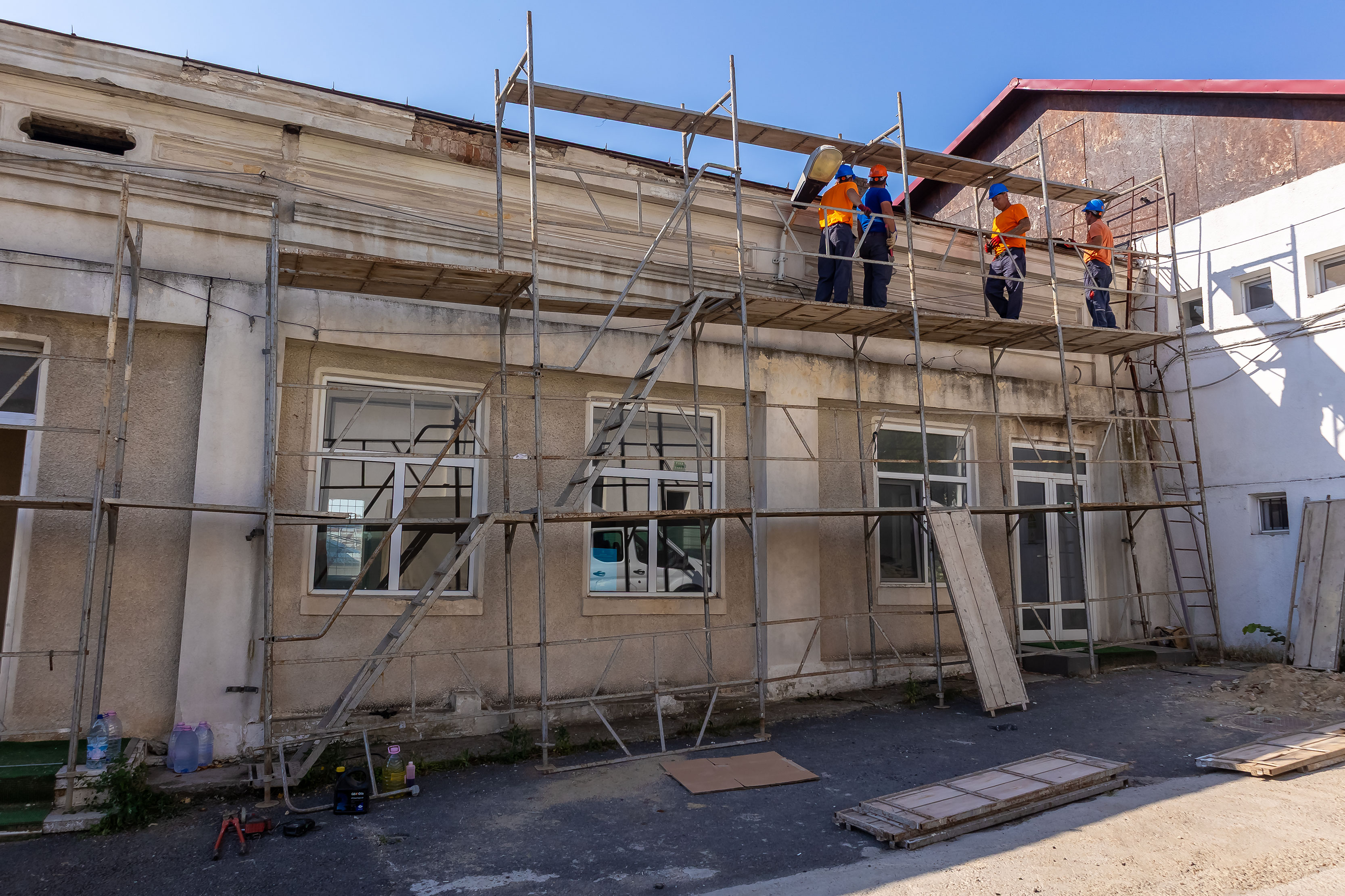 Centru de îngrijiri paliative, în construcţie la Spitalul „Buna Vestire”. Investiţie cu bani europeni