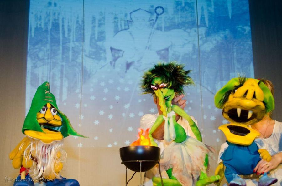 "Crăiasa zăpezii", un spectacol de sezon