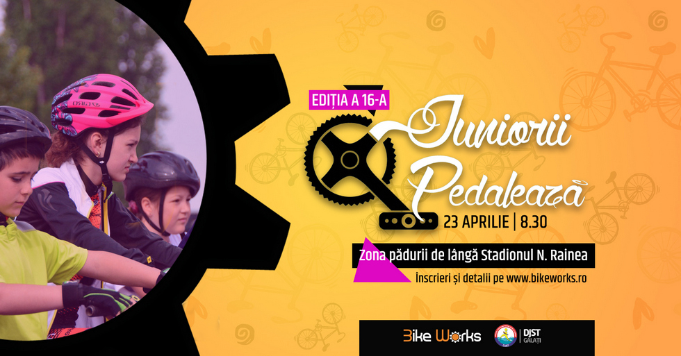 „Juniorii Pedalează”, cursă offroad dedicată copiilor