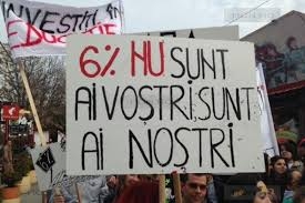 Studenţii, NEMULŢUMIŢI de Legea bugetului de stat