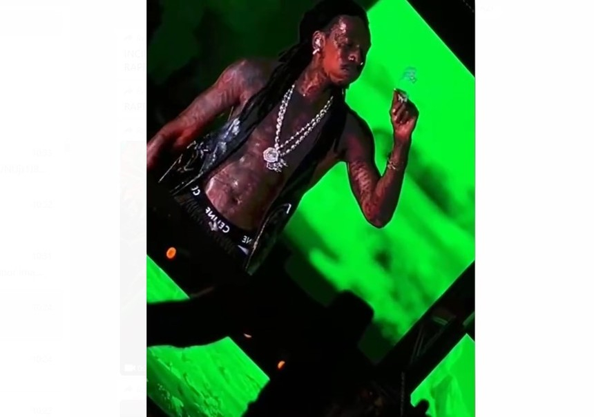 Rapperul american Wiz Khalifa, săltat de polițiști după ce a fumat canabis pe scenă