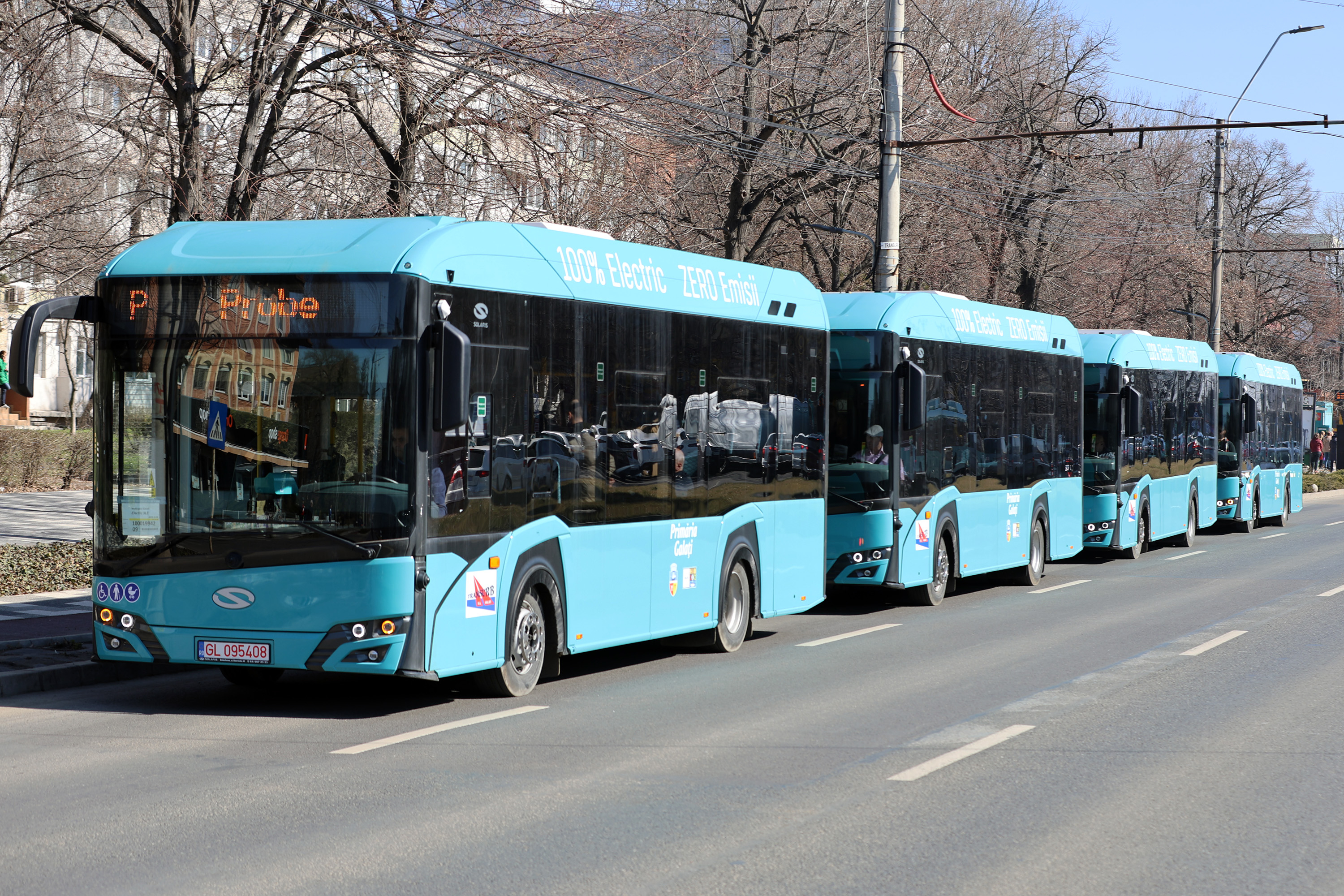 Primele autobuze electrice intră pe traseele 20 și 28