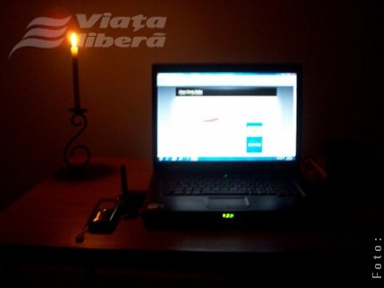 Tecuciul scufundat în beznă