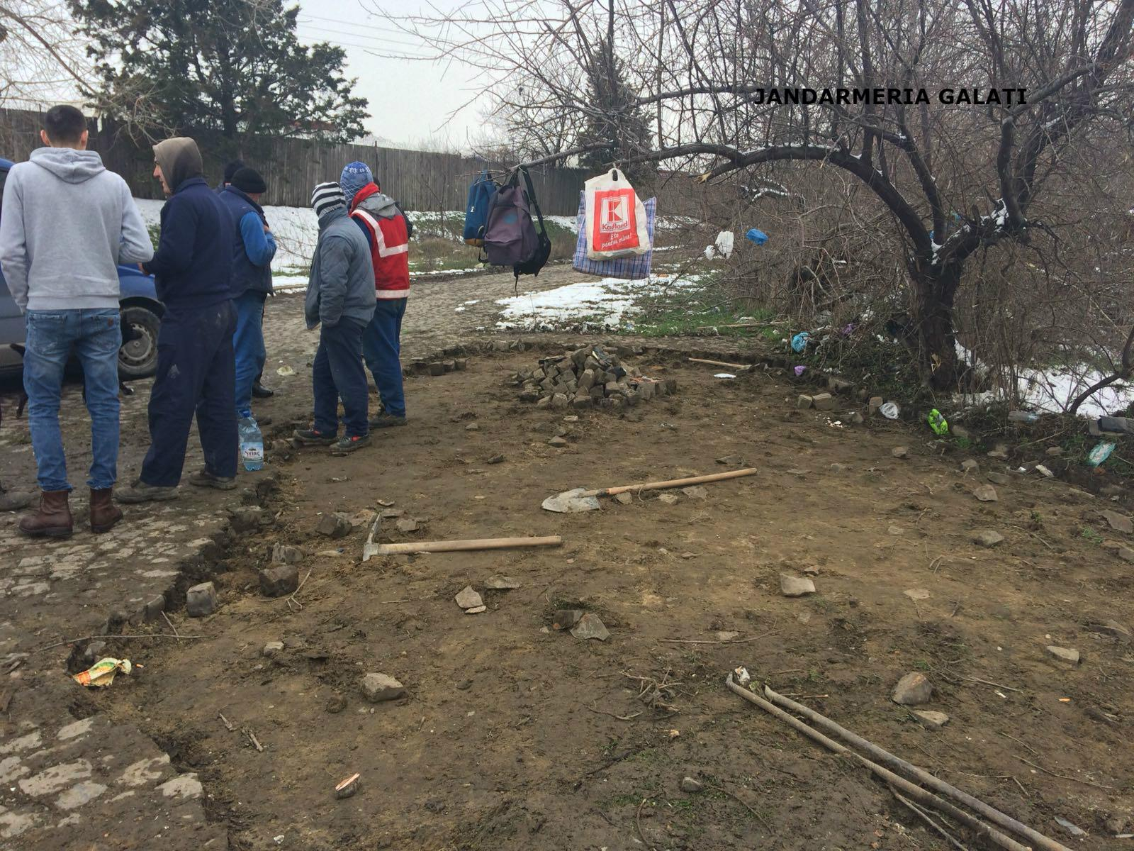Situl de la Barboşi, jefuit cu târnăcoapele