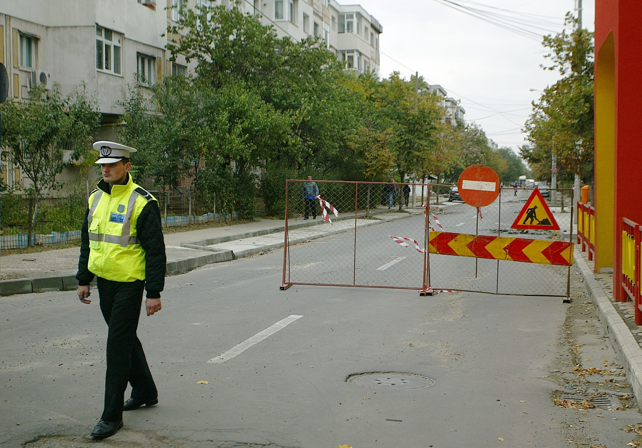 Pe Oltului nu se mai circulă de la "Cina" către Drumul de Centură