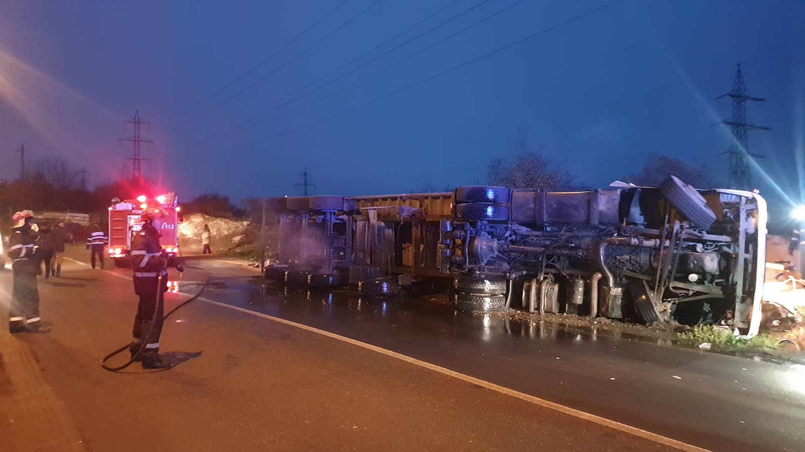 Grav accident rutier pe Șoseaua ocolitoare a Galațiului