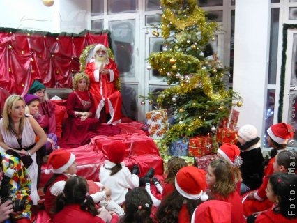 „CETATEA” a devenit Casa lui Moş Crăciun