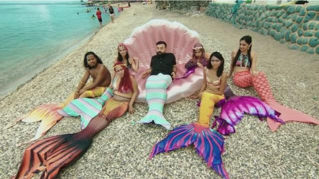 Fodor s-a transformat în ”Mica sirenă”