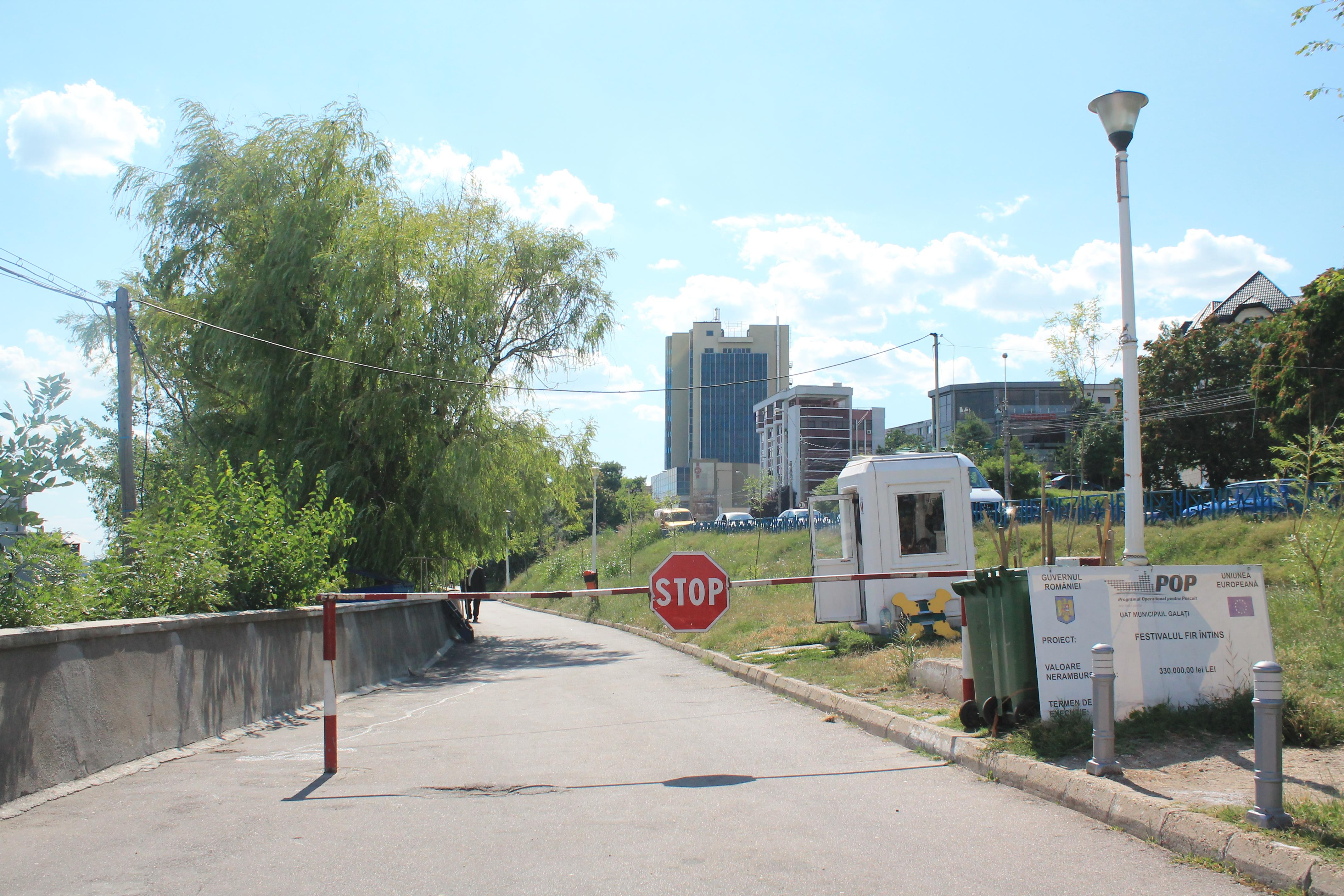 RESTRICȚII de acces al maşinilor pe Faleza Inferioară din Galați