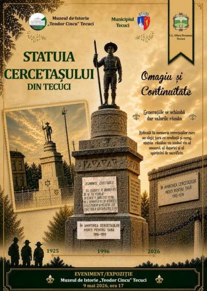 Oraşul Tecuci îşi celebrează un simbol