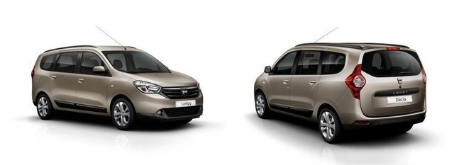 Dacia a prezentat primele poze oficiale cu versiunea de serie a modelului Lodgy