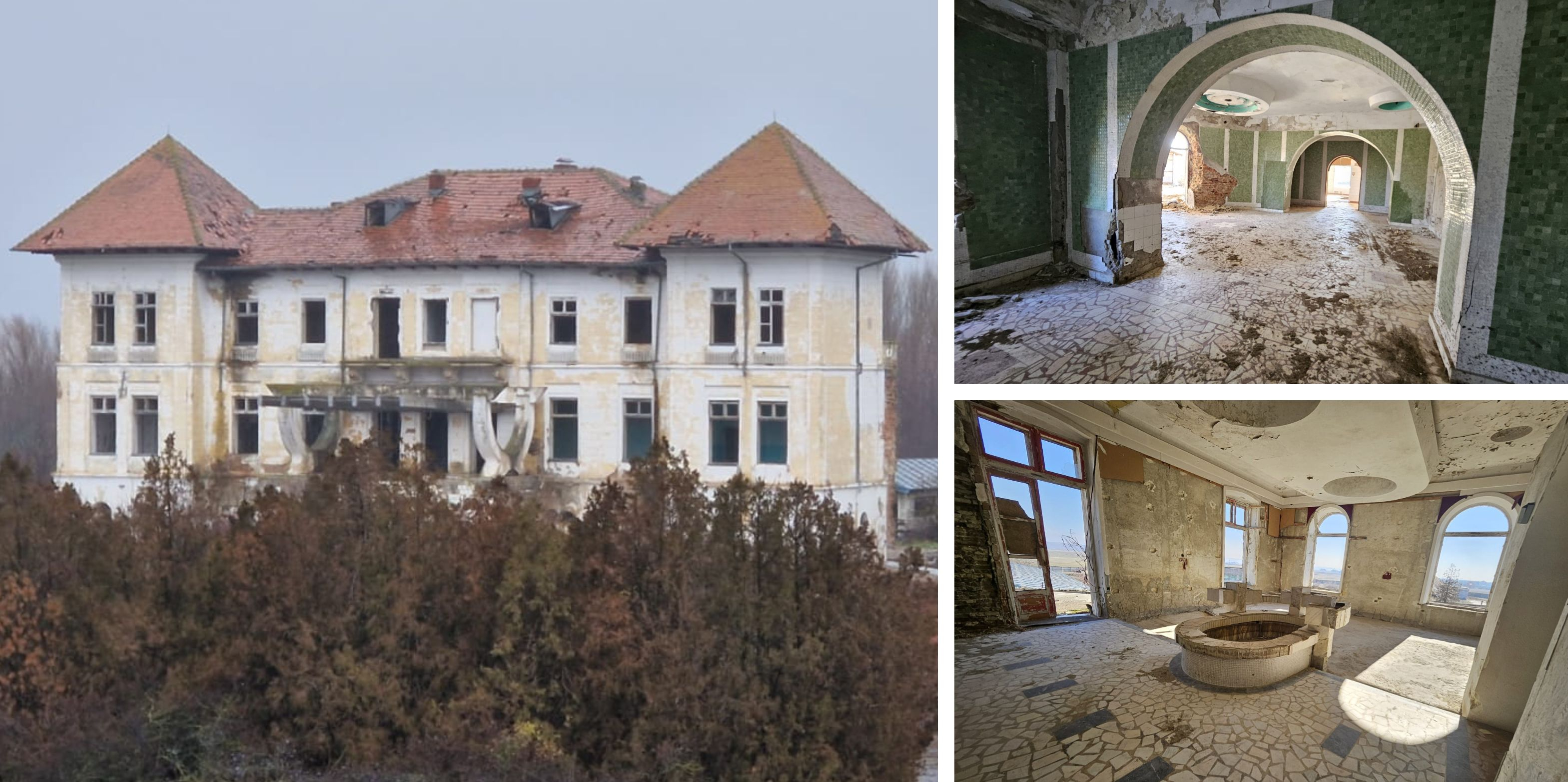 Se caută restauratori pentru conacul istoric de la Ţigăneşti