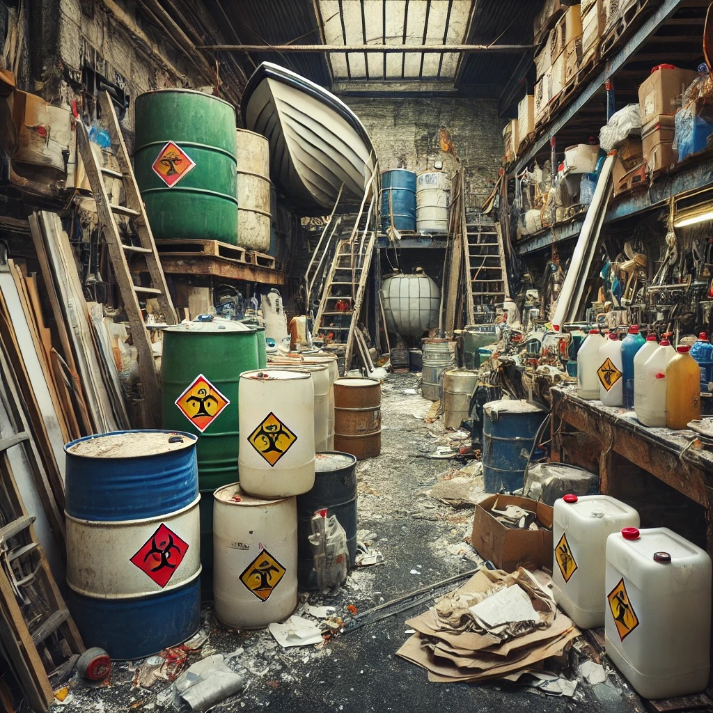 Firmă de ambarcațiuni din Galați, amendată de Garda de Mediu