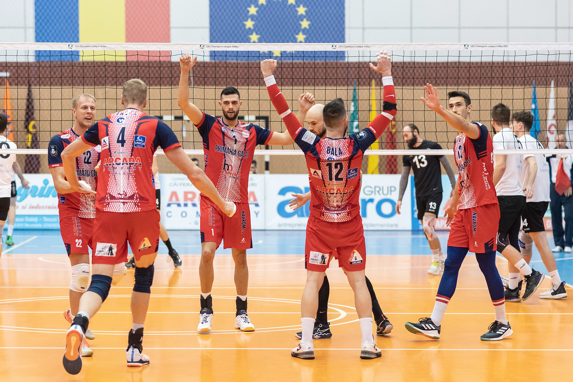 Mâine, CSM Arcada - Piacenza, meciul anului la volei masculin