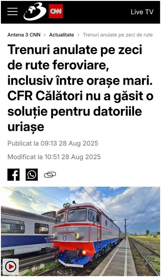 Macron, vacanța și trenul scelerat din Franța