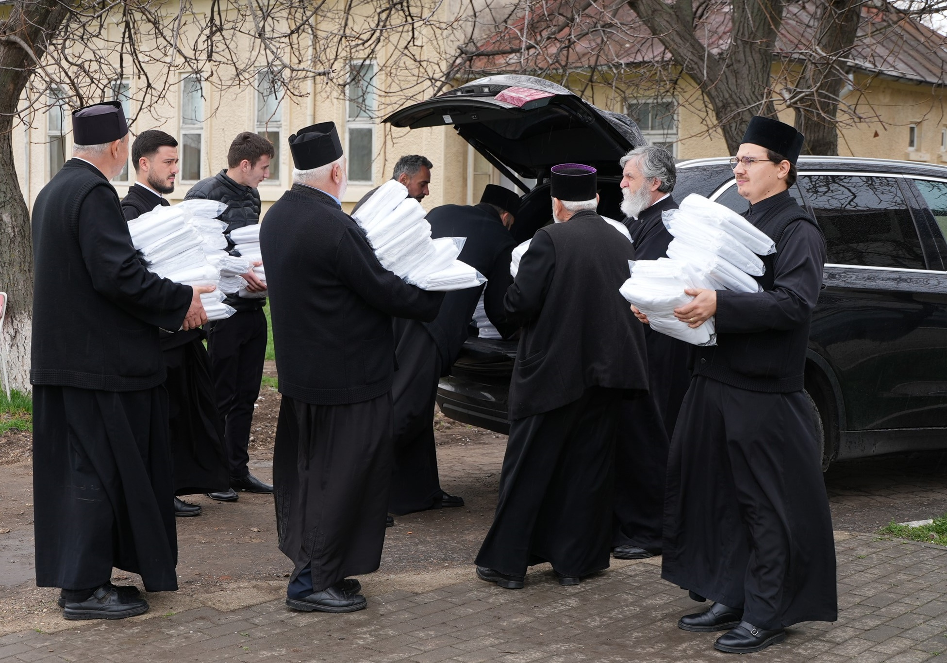 Acţiune filantropică la Centrul Medico-Social din Pechea