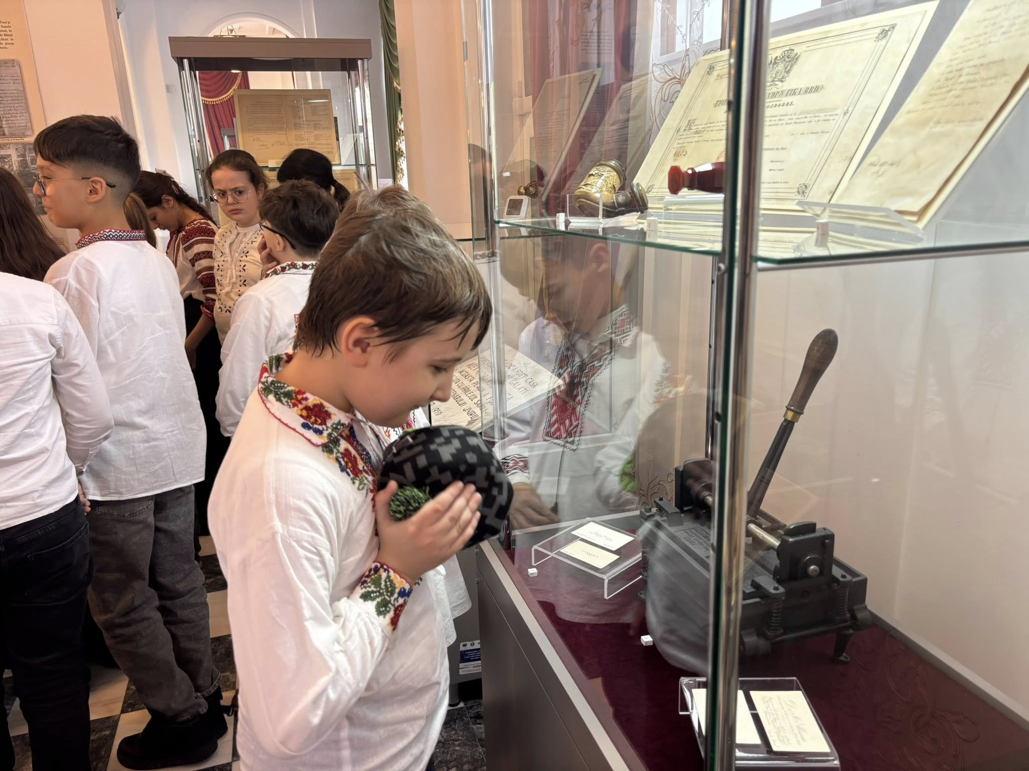 „Casa Cuza” a primit oaspeți de la Şcoala 28