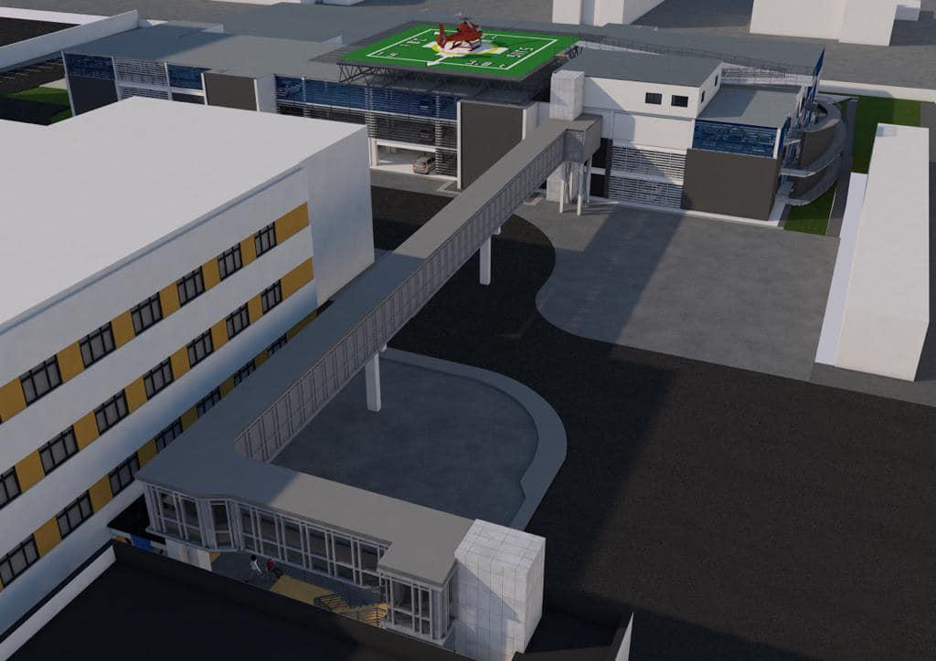 Urmează extinderea parcării şi amenajarea heliportului