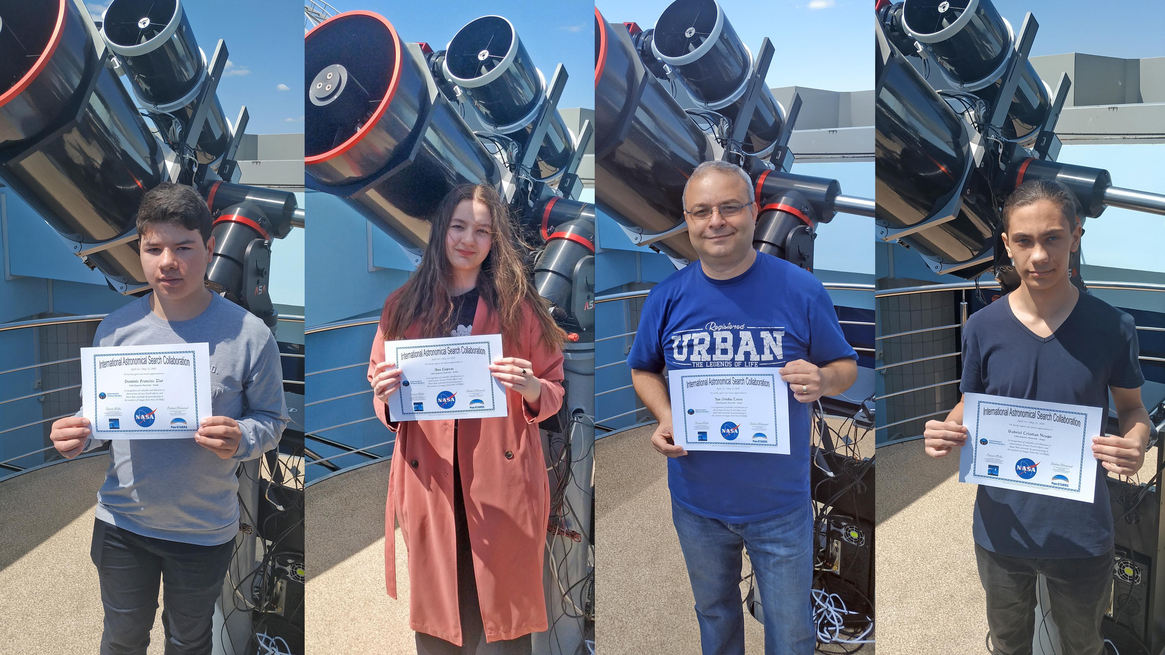 Astronomii gălăţeni vânează asteroizi