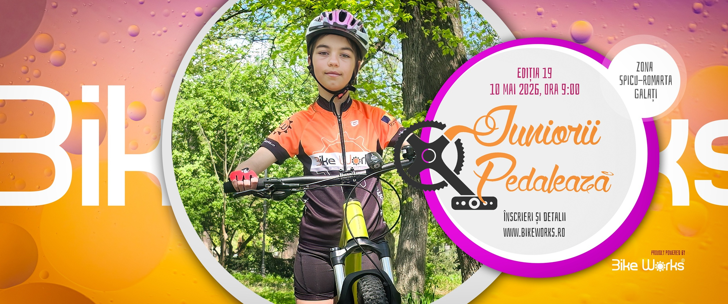 Start la înscrierile pentru concursul „Juniorii pedalează”
