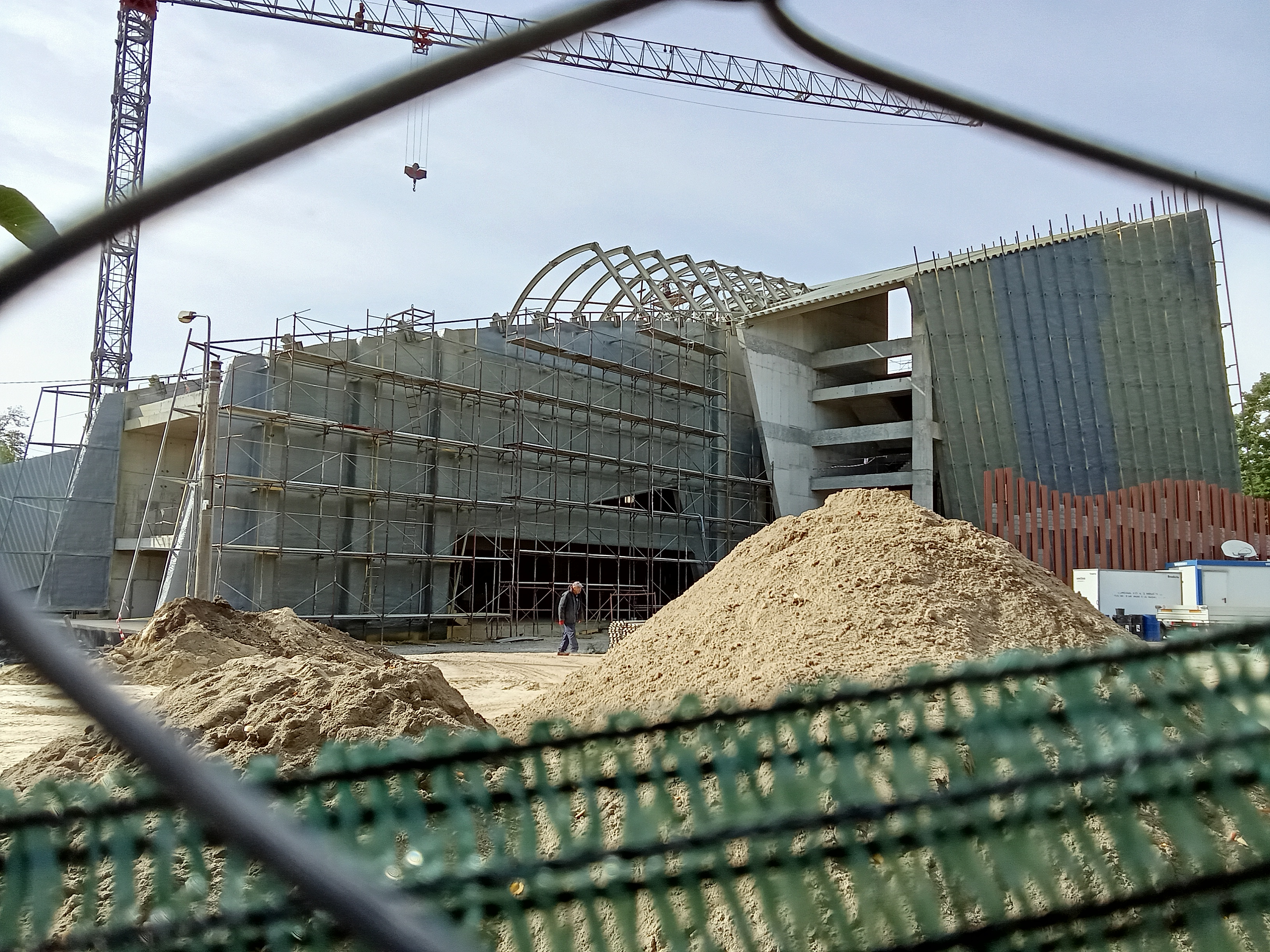 Viitorul sediu al Muzeului de Artă Vizuală se construieşte de şapte ani la Galaţi. Lucrări deblocate, dar şi costuri mai mari (FOTO)