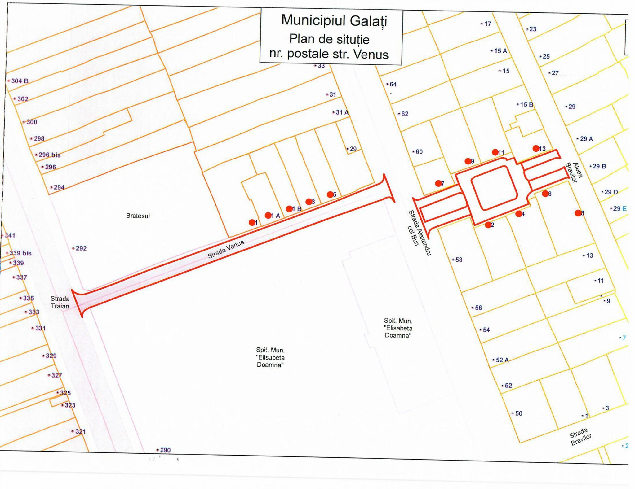 O stradă din Galaţi ar putea reveni la vechea denumire