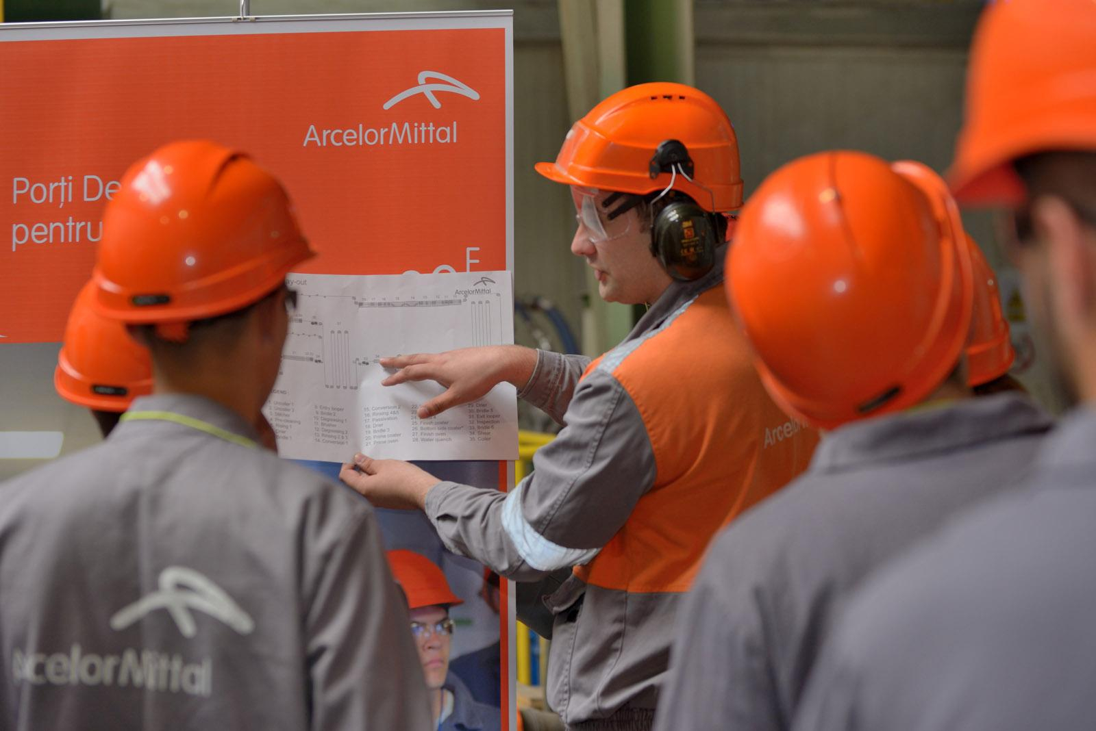 Ucenicie pentru viitorii angajaţi din siderurgie