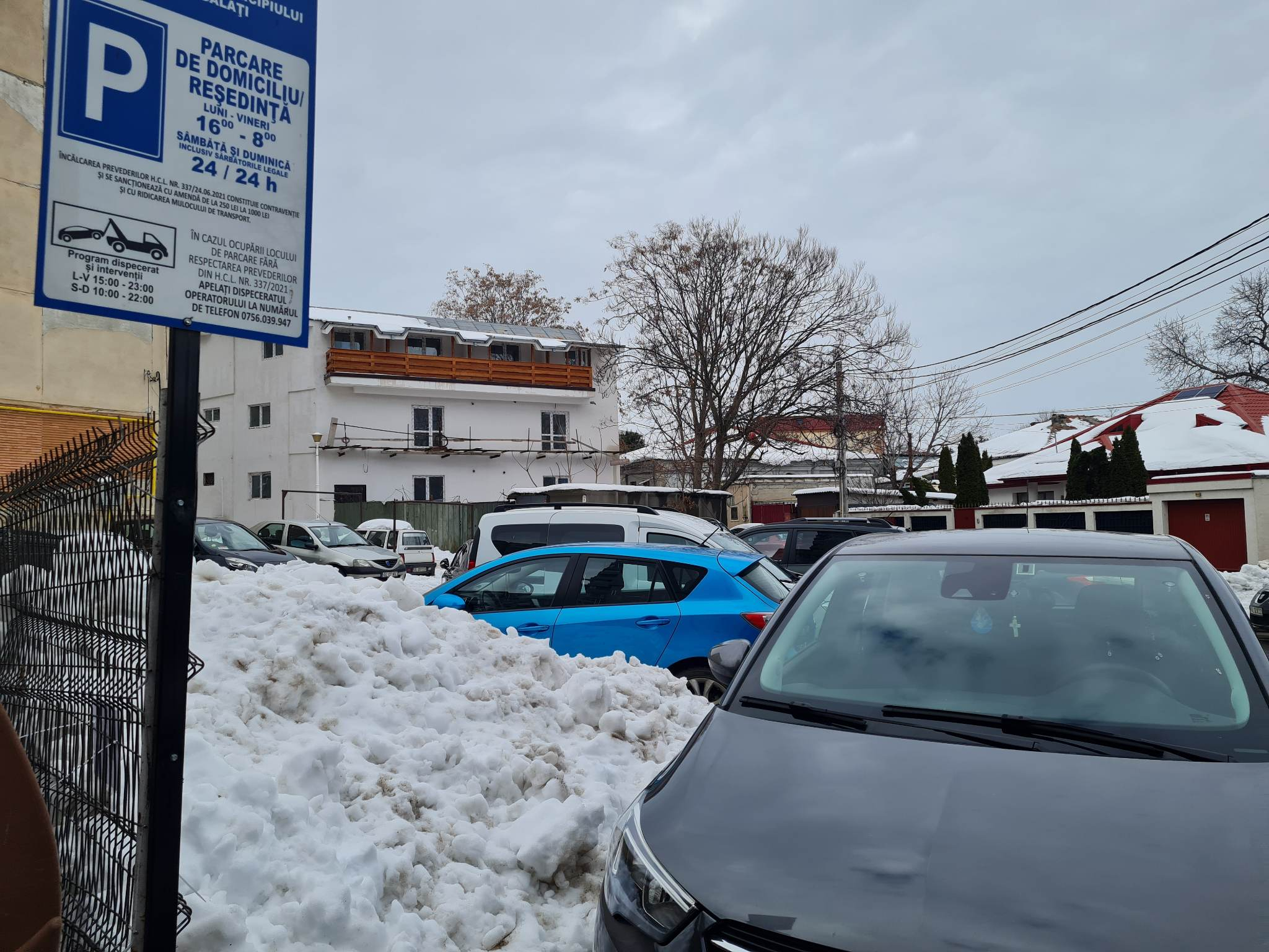 Gălăţenii vor putea solicita câte două locuri în parcările rezidențiale